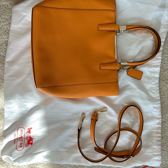 Coach Madison Saffiano Mini Tote - Picture 6 of 12